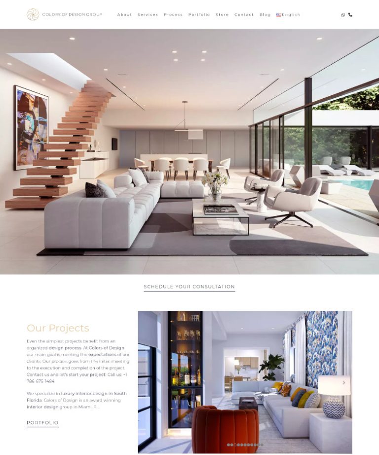 Colors of Design - Miami, USA | Ultrawagner Diseño web