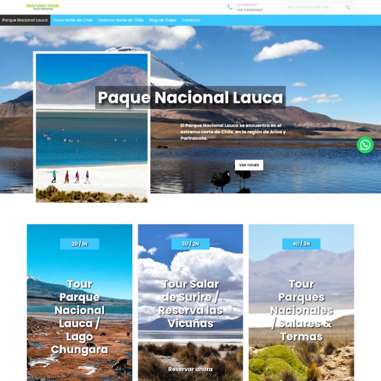 Tour Parque Nacional Lauca - Putre, Arica y Parinacota, Chile | Ultrawagner Diseño web